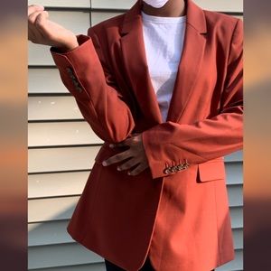 A DKNY women’s blazer.